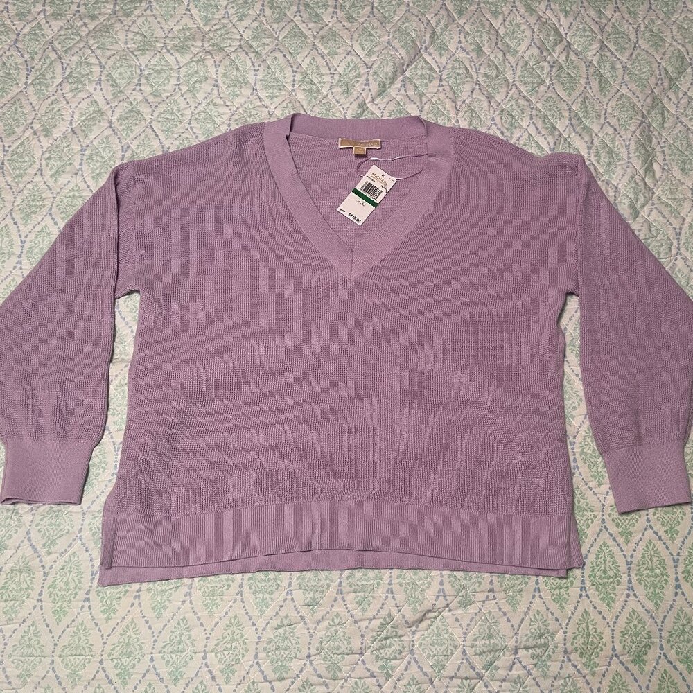 MICHAEL MICHAEL KORS LONG SLEEVE SWEATER - Picture 10 of 11